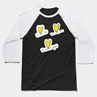 stickers love Baseball T-Shirt